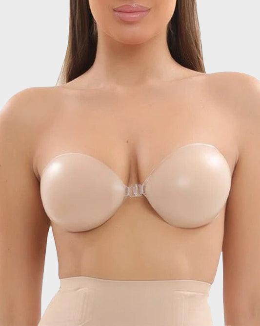 Front Closure Silicone Self - Adhesive Invisible Bra (2 Pack) - Komfortfit