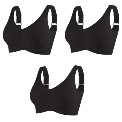 Komfortfit | 3 - Pack Push Up Bra – High Support - Komfortfit