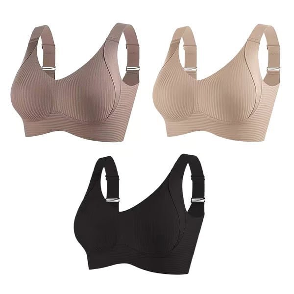 Komfortfit | 3 - Pack Push Up Bra – High Support - Komfortfit
