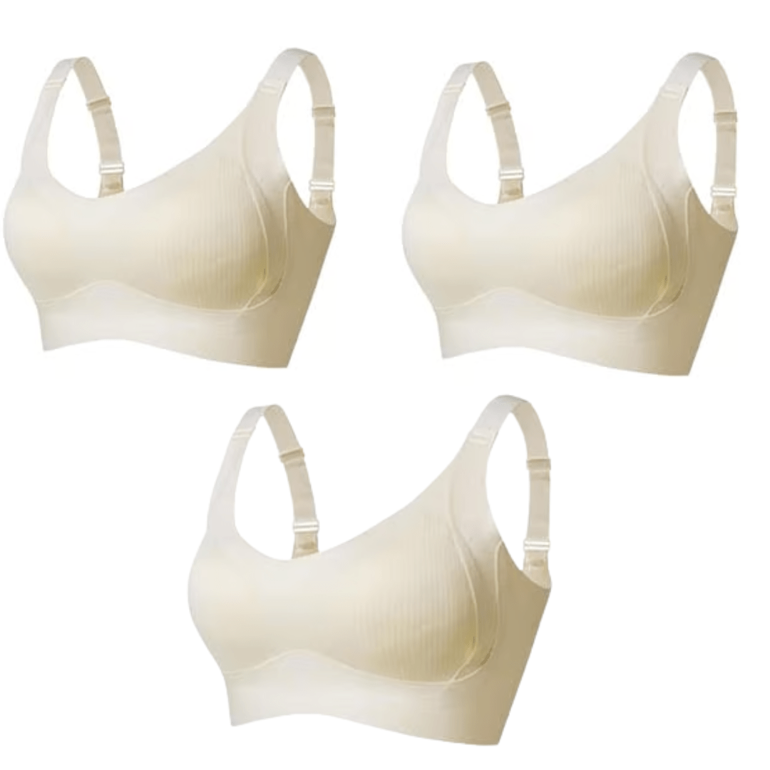Komfortfit | 3 - Pack Push Up Bra – High Support - Komfortfit