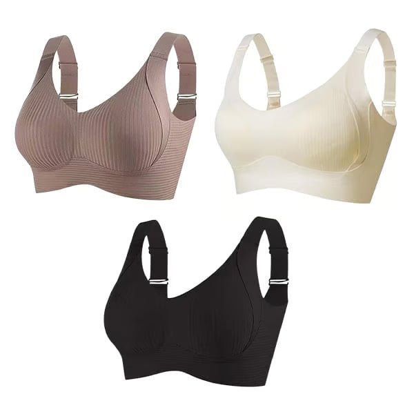 Komfortfit | 3 - Pack Push Up Bra – High Support - Komfortfit