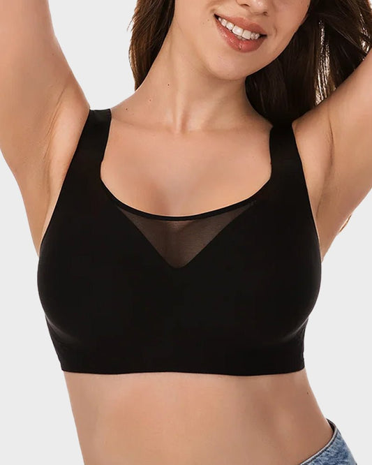 Mesh Front Contouring Bra - Komfortfit